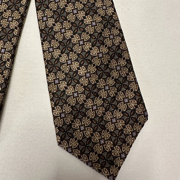 Robert Talbott "Best Of The Class" Nordstrom Woven 100% Silk Tie - Picture 1 of 10